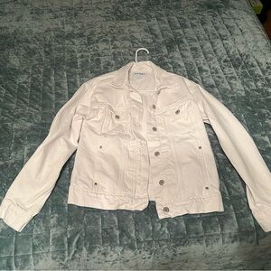 Old Navy White Denim Jacket